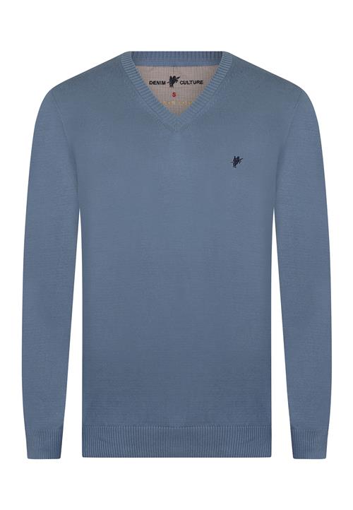 Se DENIM CULTURE Pullover ' TITO '  indigo / natblå ved About You