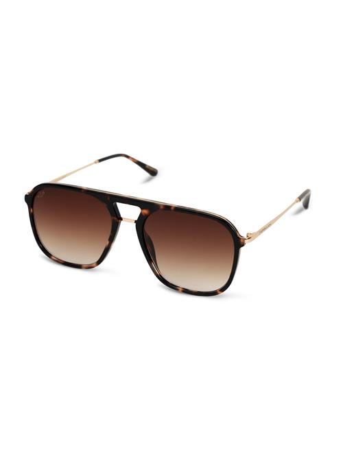 Se Kapten & Son Solbriller 'Zurich Umber Tortoise Brown'  cognac / mørkebrun / guld ved About You