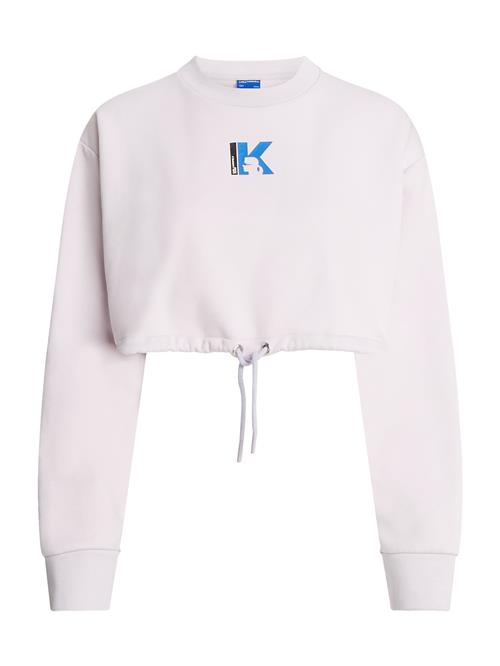 Se KARL LAGERFELD JEANS Sweatshirt  blå / sort / hvid ved About You