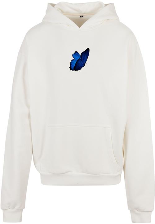 Se MT Upscale Sweatshirt 'Le Papillon'  beige / blå / hvid ved About You