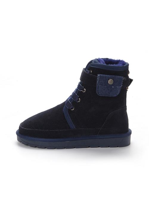 Se Gooce Snowboots 'Damian'  navy / mørkeblå ved About You