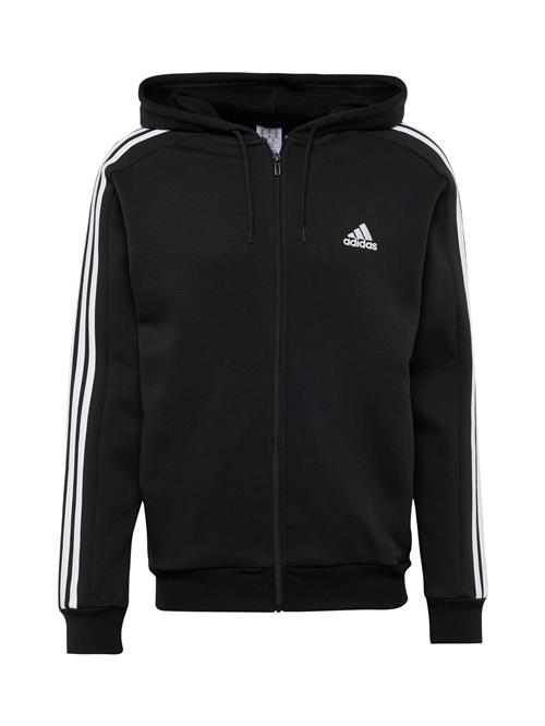 ADIDAS SPORTSWEAR Pullover 'Essentials'  sort / hvid