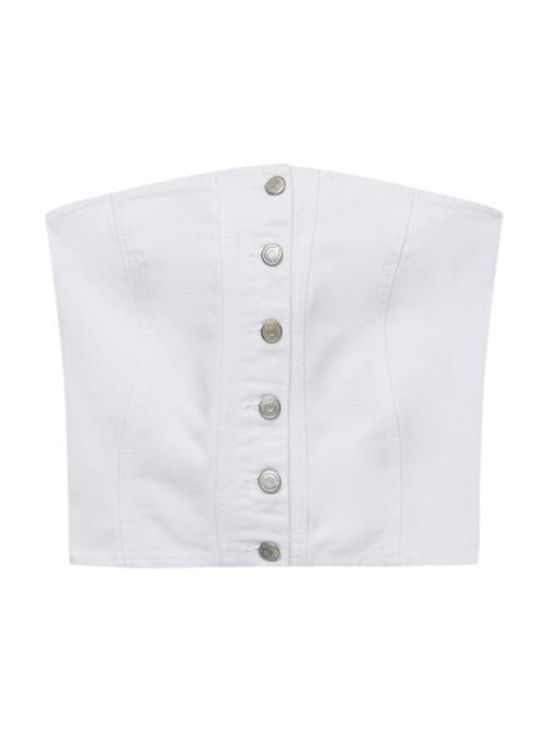 Pull&Bear Overdel  white denim