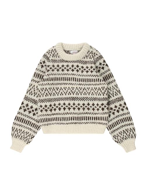 Se Vero Moda Girl Pullover 'KAIRA'  beige / sort ved About You