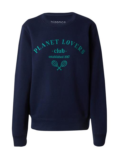 Se Bizance Paris Sweatshirt 'SAMSON'  navy / turkis ved About You