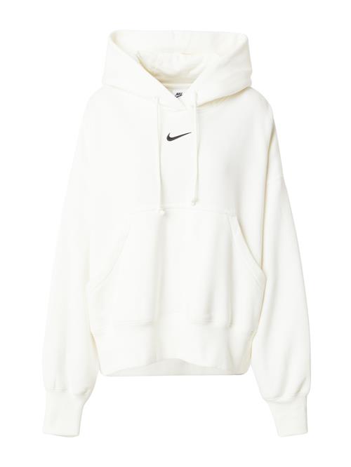 Nike Sportswear Sweatshirt 'PHOENIX FLEECE'  lysebeige / sort