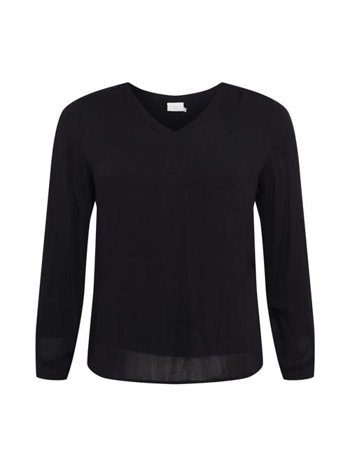 Se KAFFE CURVE Bluse 'KCami'  sort ved About You