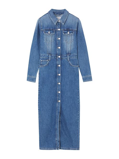 Pull&Bear Blusekjole  blue denim