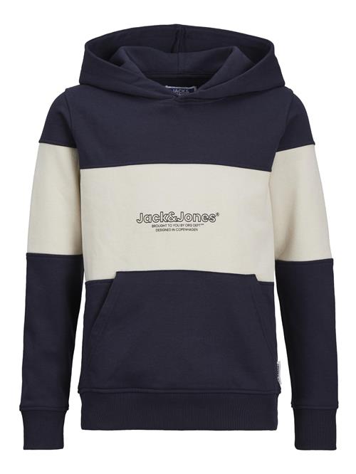 Jack & Jones Junior Sweatshirt 'Lakewood'  navy / sort / hvid