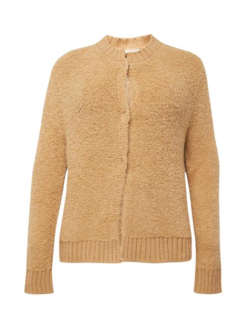 Se Persona by Marina Rinaldi Cardigan 'MALDIVE'  camel ved About You