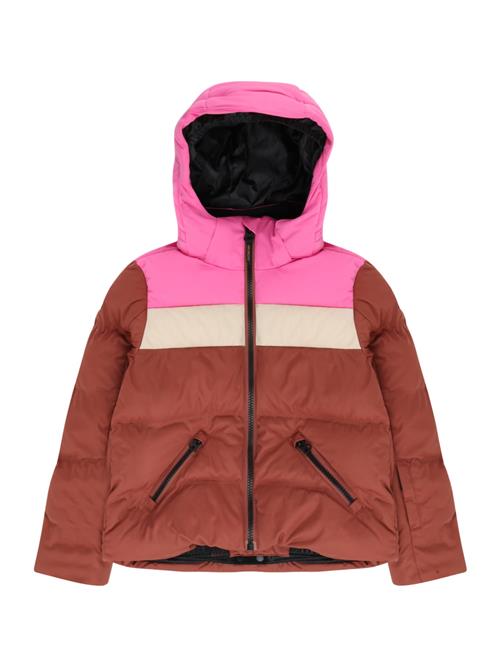 Brunotti Kids Sportsjakke 'Niagony'  beige / lys pink / rustrød