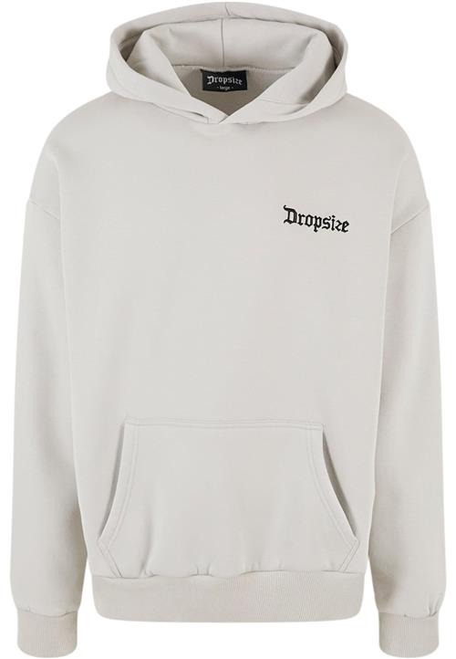 Dropsize Sweatshirt  lysegrå / sort