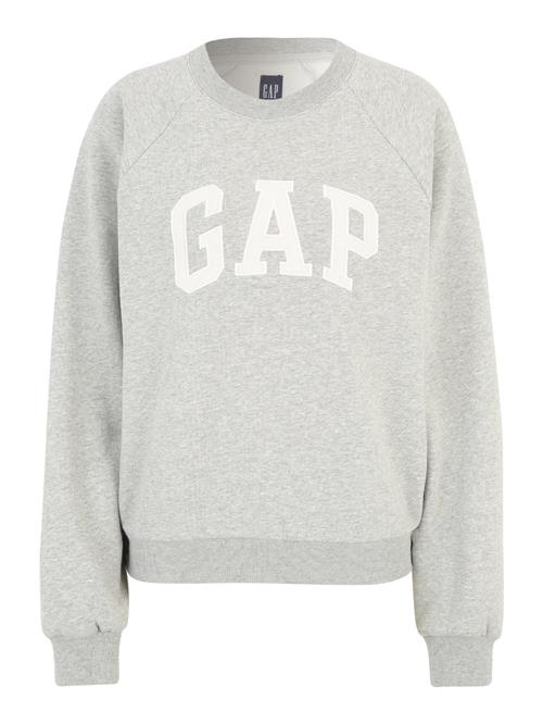 Se Gap Tall Sweatshirt 'HOLIDAY'  grå-meleret / hvid ved About You