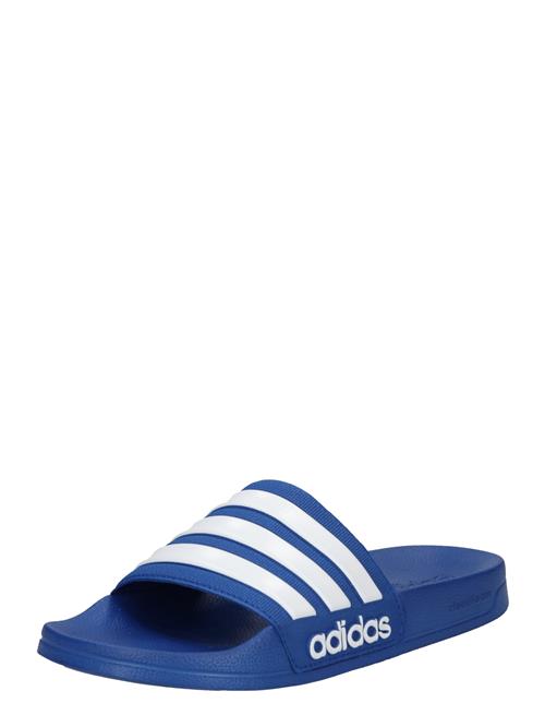 ADIDAS SPORTSWEAR Strand-/badesko 'Adilette'  blå / hvid