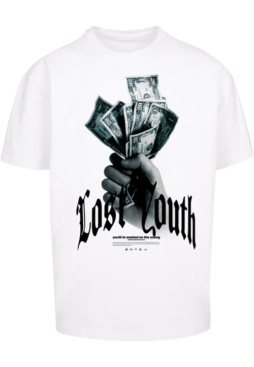 Lost Youth Bluser & t-shirts  grå / lysegrå / sort / hvid