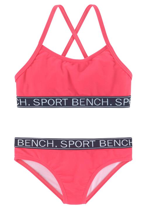 BENCH Bikini  pink / sort