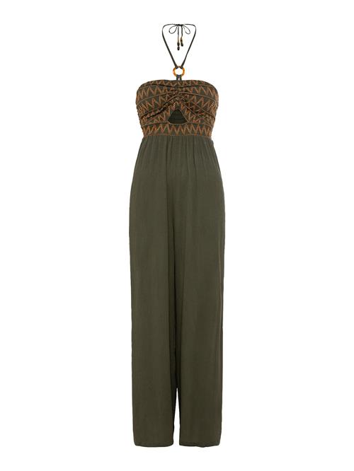 Se Bruno Banani Jumpsuit  khaki / orange ved About You