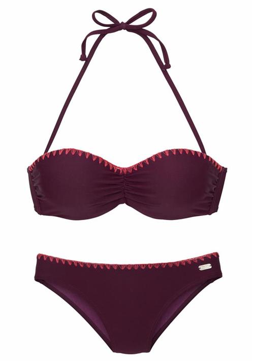 Se BUFFALO Bikini  aubergine ved About You