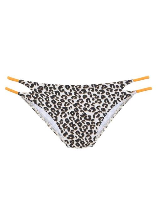 BUFFALO Bikinitrusse  brun / orange / sort / hvid