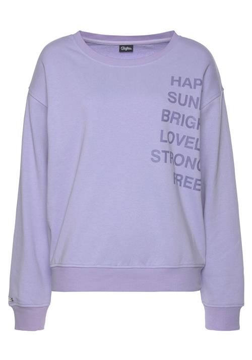 Se BUFFALO Sweatshirt  lyselilla / mørkelilla ved About You