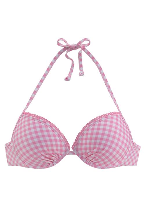 Se BUFFALO Bikinioverdel  pink / hvid ved About You