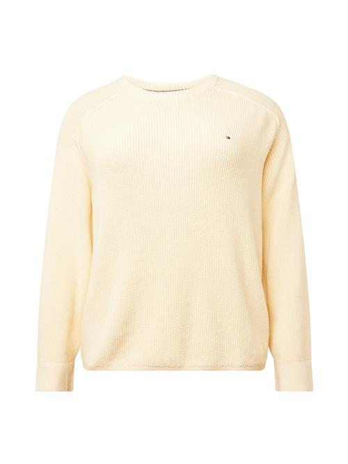 Tommy Hilfiger Curve Pullover  mørkeblå / pastelgul / rød / hvid