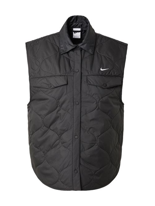 Nike Sportswear Vest 'ESSENTIAL'  sort / hvid