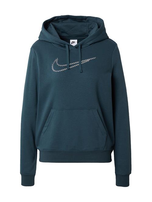 Se Nike Sportswear Sweatshirt  mørkegrøn / sølv ved About You