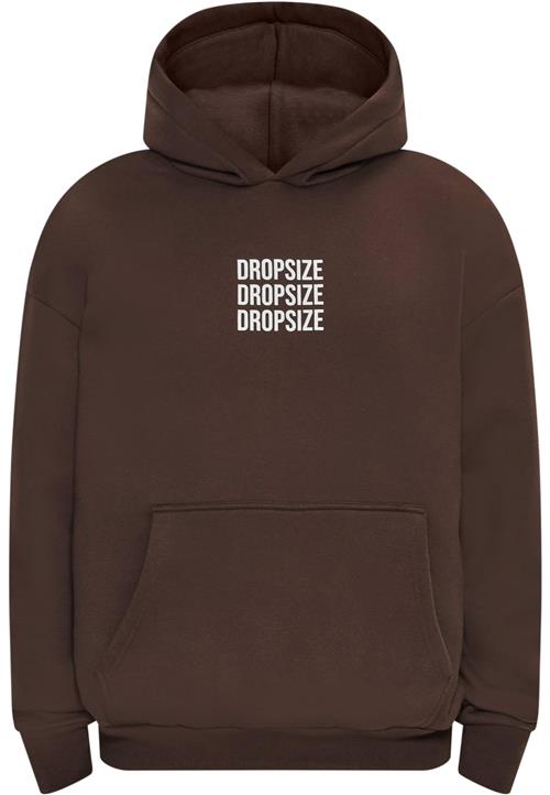 Dropsize Sweatshirt  choko / hvid