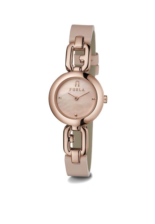 Se FURLA Analogt ur  rosa guld / pudder ved About You