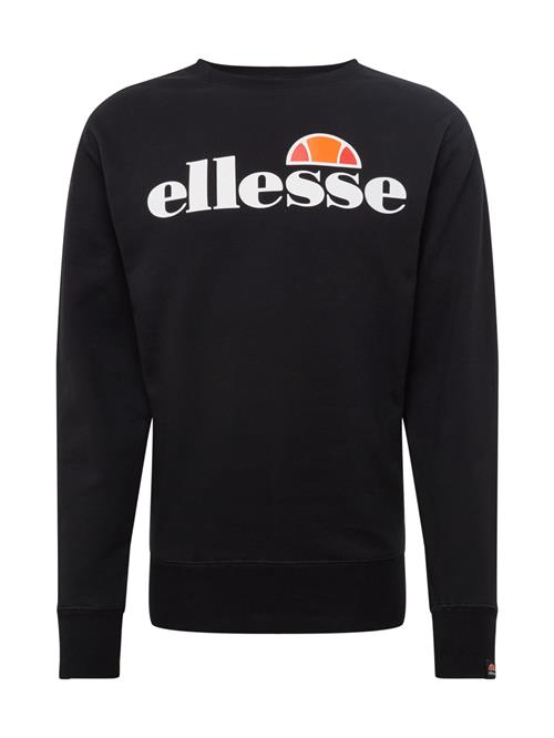 ELLESSE Sweatshirt 'Succiso'  mandarin / grenadine / sort / hvid