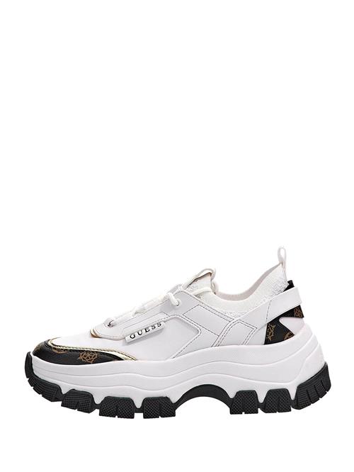 GUESS Sneaker low 'Braydin'  sort / hvid