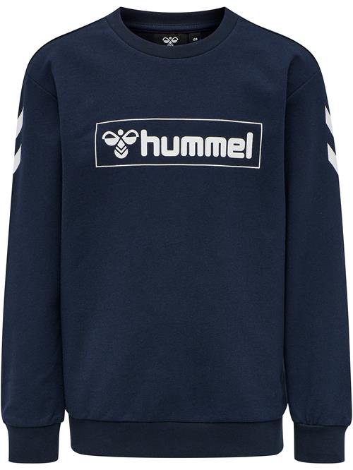 Se Hummel Sweatshirt  navy / hvid ved About You