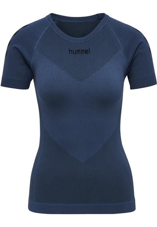 Se Hummel Funktionsbluse 'First Seamless'  marin / sort ved About You