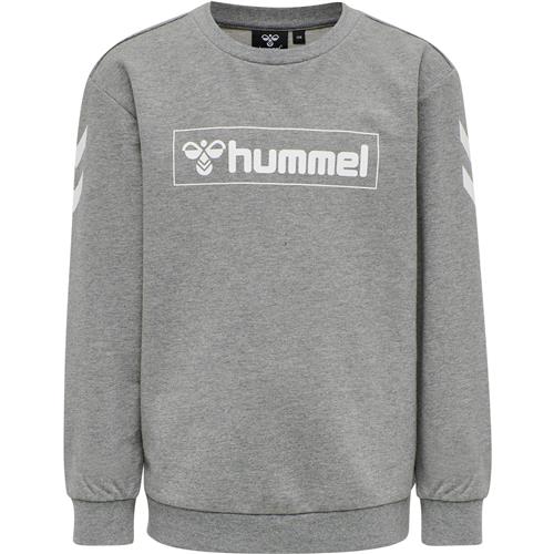 Se Hummel Sweatshirt  grå-meleret / hvid ved About You