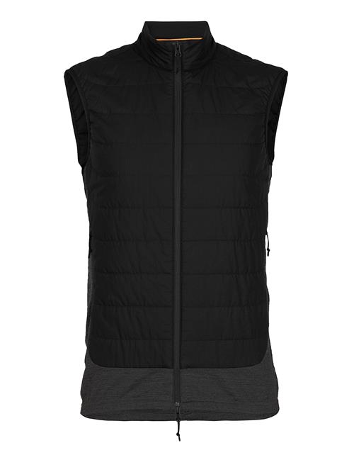 ICEBREAKER Sportsvest 'Loft'  antracit / sort