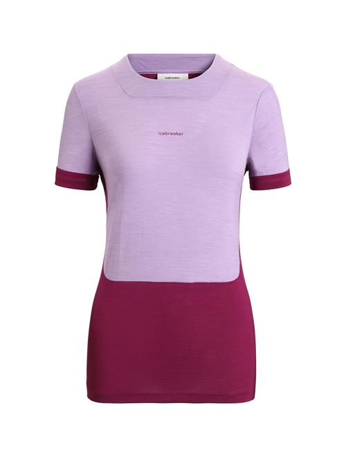 Se ICEBREAKER Funktionsbluse 'ZoneKnit'  lavendel / bordeaux ved About You