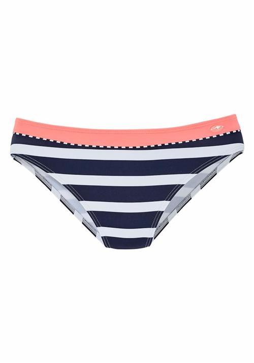 KangaROOS Bikinitrusse  navy / neonpink / hvid