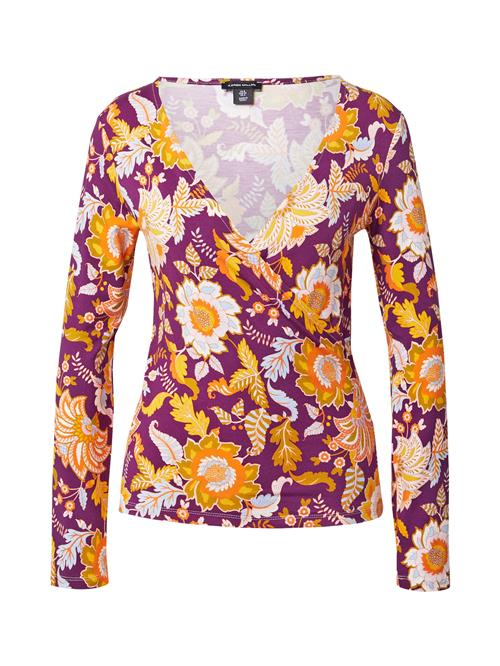 Karen Millen Shirts 'Batik'  lyseblå / mørkegul / bær / mørkeorange / hvid