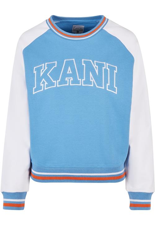 Karl Kani Sweatshirt  lyseblå / hummer / hvid