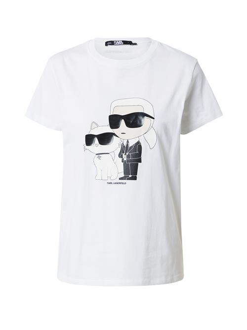 Se Karl Lagerfeld Shirts 'Ikonik 2.0'  creme / sort / offwhite / naturhvid ved About You