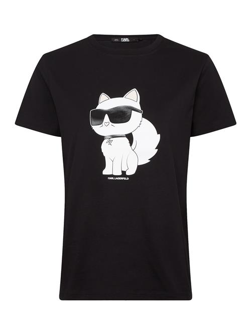 Se Karl Lagerfeld Shirts 'Ikonik 2.0 Choupette'  sort / hvid ved About You