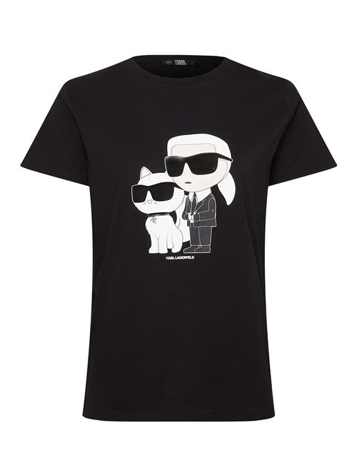 Karl Lagerfeld Shirts 'Ikonik 2.0'  lysebeige / sort / hvid