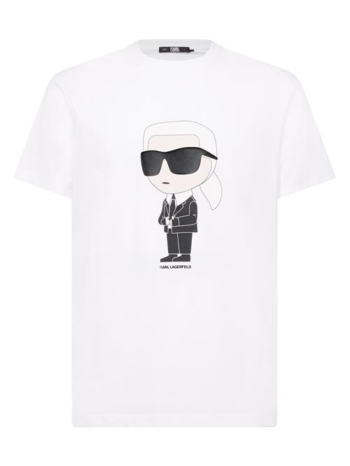 Se Karl Lagerfeld Bluser & t-shirts  beige / sort / hvid ved About You