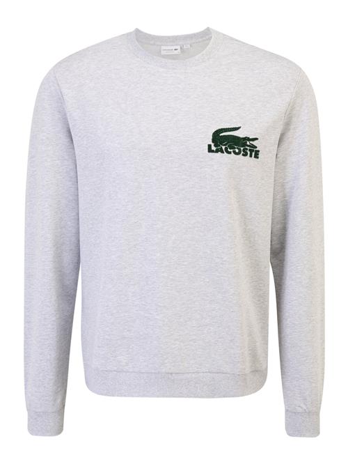 Se LACOSTE Sweatshirt  grå-meleret / mørkegrøn ved About You