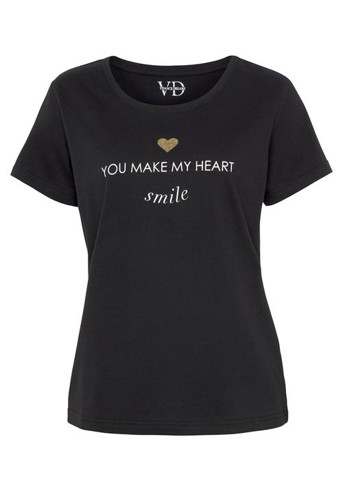 Se VIVANCE Shirts  guld / sort / hvid ved About You