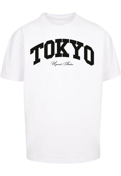 MT Upscale Bluser & t-shirts 'Tokyo College'  sort / hvid