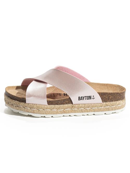 Bayton Pantoletter 'ARTEMIS'  camel / rosé / sort