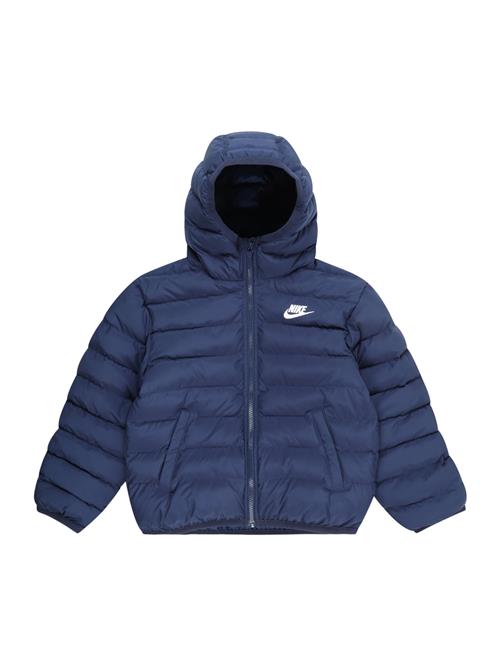 Nike Sportswear Overgangsjakke  navy / hvid