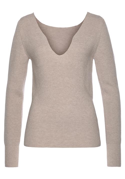 Se LASCANA Pullover  beige-meleret ved About You